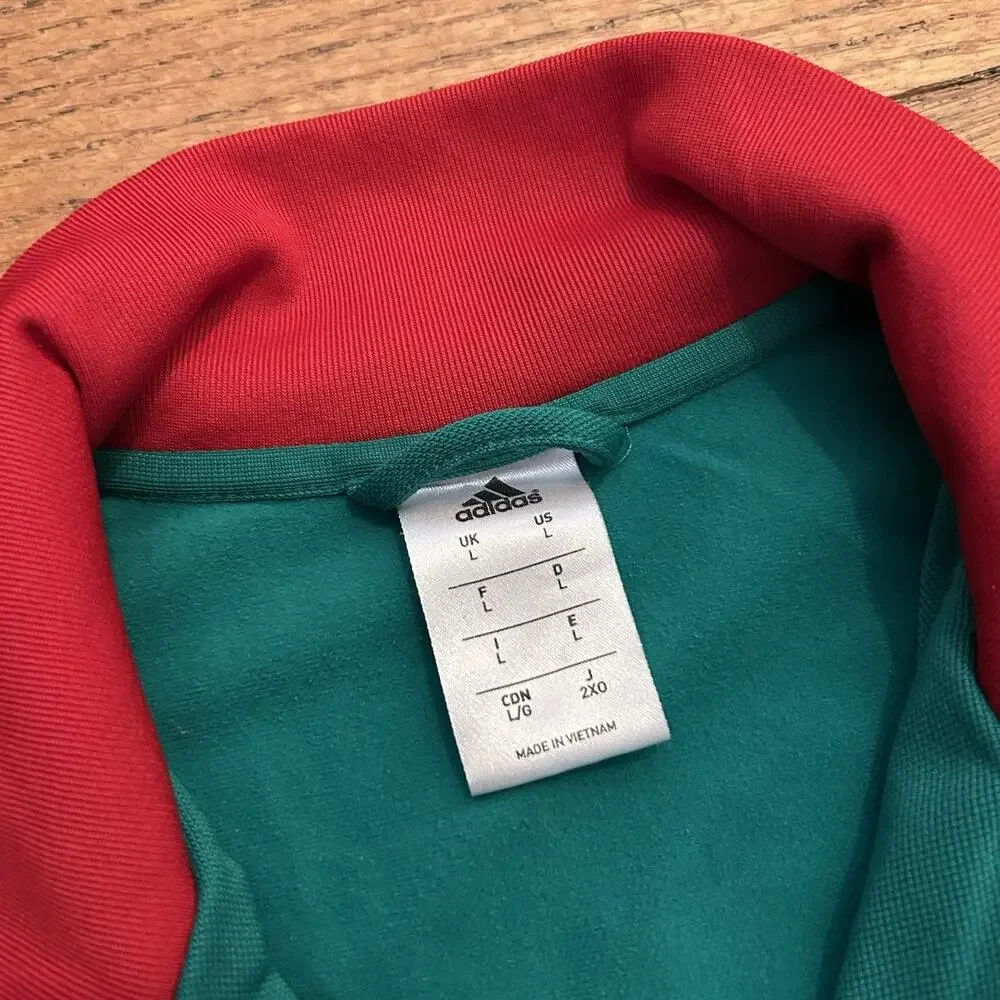 Adidas Mexico 2013-14 World Cup National Team Warm Up Soccer Jacket Large